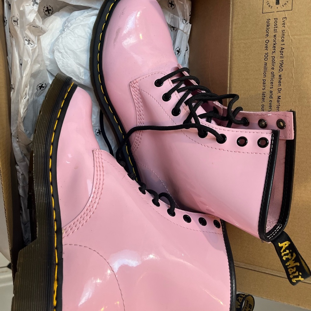 Pink Dr Martens - Picture 10 of 10